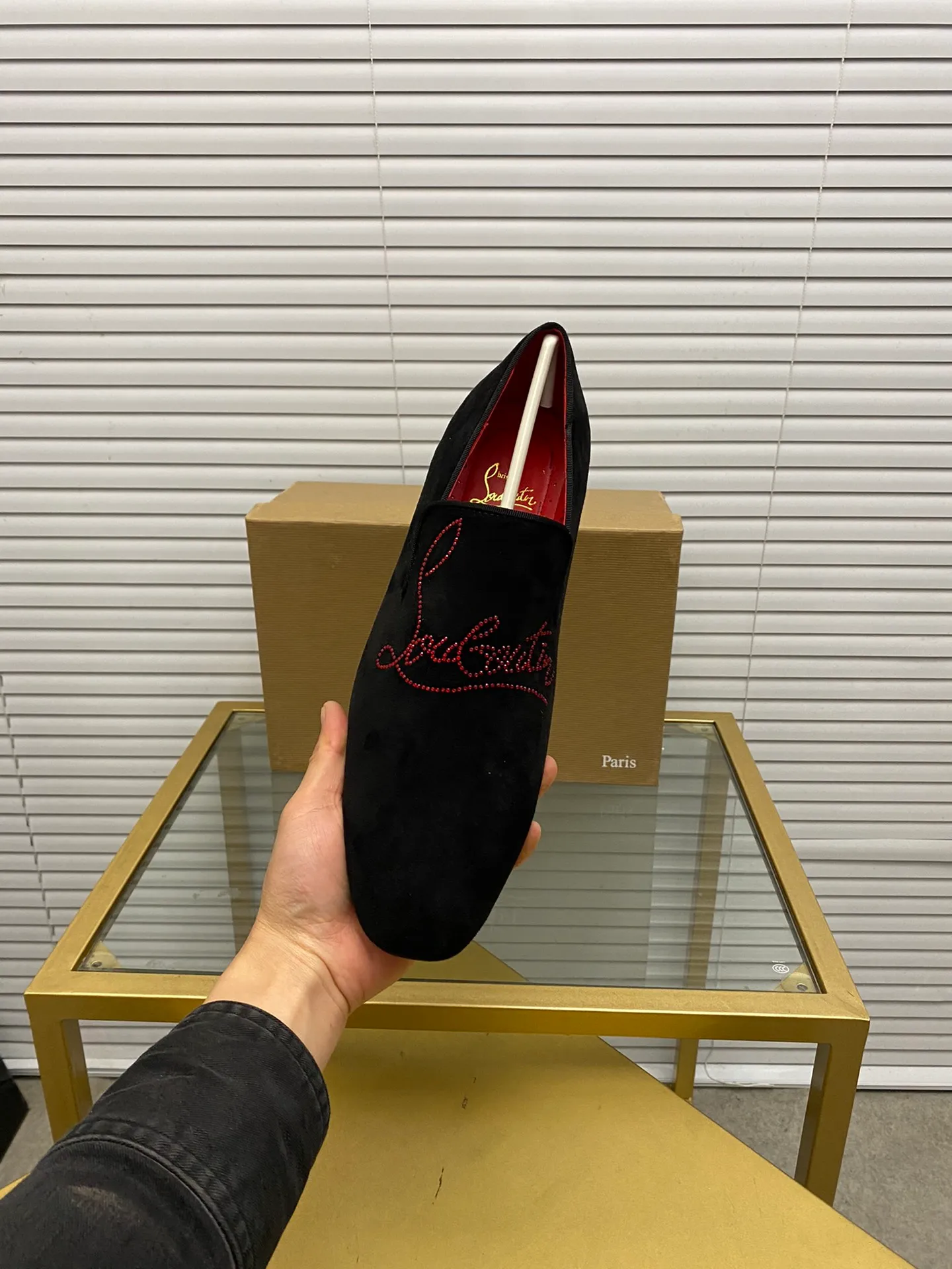 (Customized model) Ex-factory price is 500. christian louboutin2023 latest model (CL red sole shoes) counter series, casual sneakers for couples 📢 📢 📢 exclusive hot style release 🎈🎈💪 movable latex feet 👻 finished outsole line [satisfied] 😝Female 35-40# Male 38#-46, global supply😝 [Top version]: Original imported genuine leather upper, top original leather lining, original molded TPU outsole, original 1:1 detail processing, original shoe last,